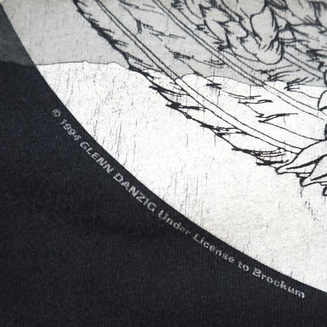 90's anvil "DANZIG" "袖プリント" LS Tシャツ XLサイズ USA製