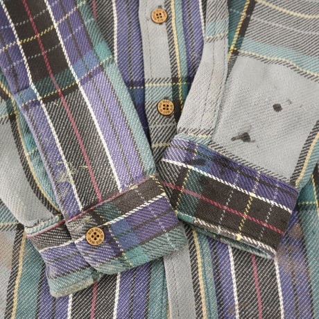 80's BIG MAC Check Flannel Shirt Mサイズ USA製