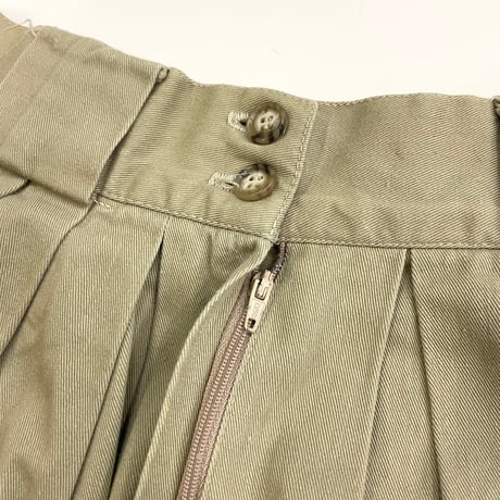 "Women's" 80's～90's Harold's Chino Cloth Skirt USA製