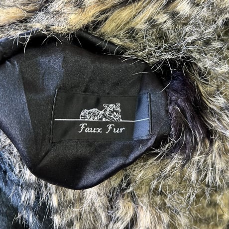 Adrienne landau faux fur Jacket Lサイズ