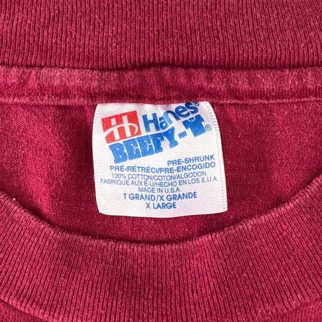 90's Hanes "berkeley" "☮" Tシャツ XLサイズ USA製