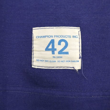60's CHAMPION "Products Tag" "4面" Football Tee 42 USA製
