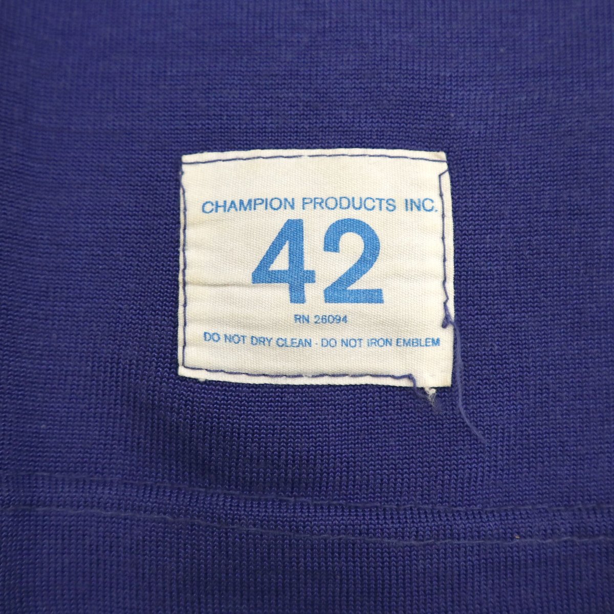 's CHAMPION PRODUCTS "4面" Football Tee Tシャツ 4