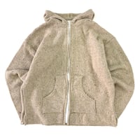 ～00's Baja Billy's "Full Zip" "Solid Beige" Baja Mexican Parka Lサイズ
