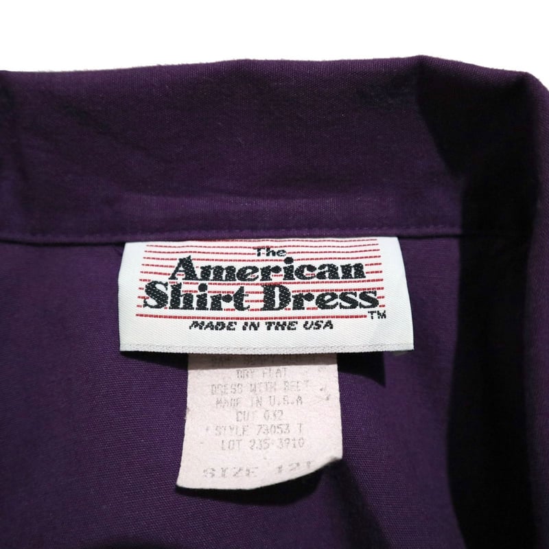 USA American shirt dress シャツワンピース