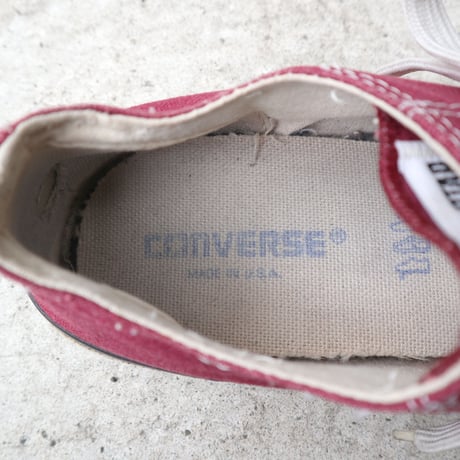 90's Converse All Star Low "Burgundy" US11 USA製