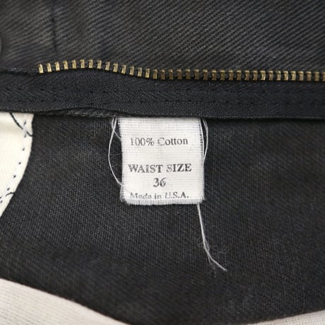 "Black Fade" "Cotton100%" 90's BEN DAVIS Frisko Work Pants W36 USA製
