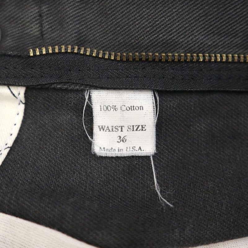 ben davis フリスコパンツ ブラック USA製 コットン100 90s Black Fade