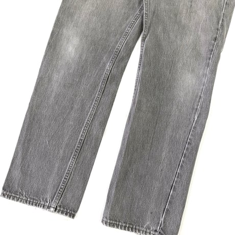 "Super Fade" 90's Levi's 501 "先染め" Black Denim Pants W32 USA製