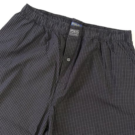 00's Polo Ralph Lauren "Grid Check" Pajama Pants Lサイズ