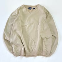 90's OLD GAP "Front V" Solid Sweat Lサイズ