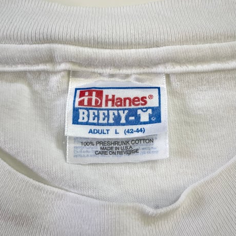 90's Hanes "corona beer" "両面" Tシャツ Lサイズ USA製