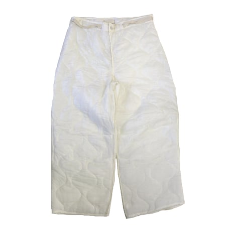 NOS 70's US ARMY "Snow Camo" M-65 Liner Pants SMALL LONG