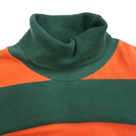90's Ralph Lauren "鹿の子" "Wide Border" LS Tee Lサイズ USA製