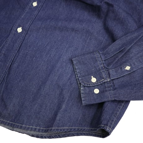 80's～ ST John's Bay Denim BD Shirt Lサイズ
