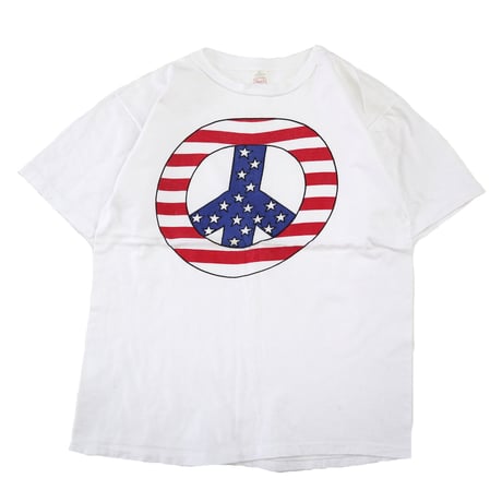 90's NEW STAR "Peace☮" Tシャツ XLサイズ