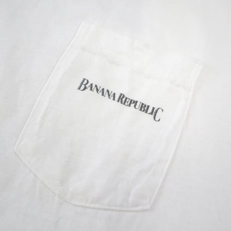 90's OLD Banana Republic "Rabbit" Pocket Tee