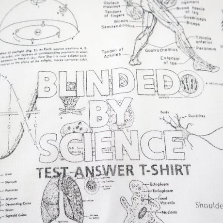 ～'00s Fruit of the loom "BLINDED BY SCIENCE" 両面 プリント Tシャツ XLサイズ