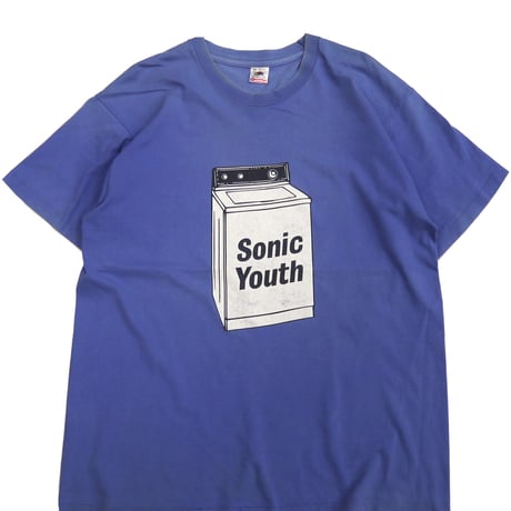 "Good Fade" 90's Fruit of the loom "Sonic Youth" 両面 プリント Tシャツ XLサイズ USA製