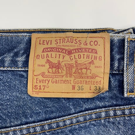 00's Levi's 517 Denim Pants W36 USA製