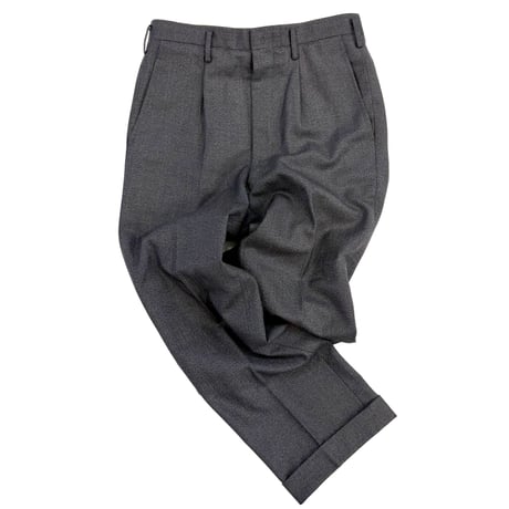 unknown 1tuck Wool Stripe Slacks (fits W30)