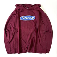80's～90's OLD STUSSY 黒タグ "Tee Parka" XLサイズ USA製