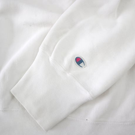 80’s CHAMPION RW SWEAT "L.B.I" 袖プリント White XLサイズ USA製