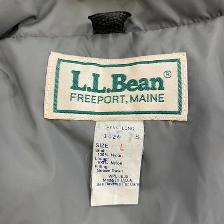 "Rare Color" 80's～ L.L. Bean Goose Down Vest Lサイズ USA製