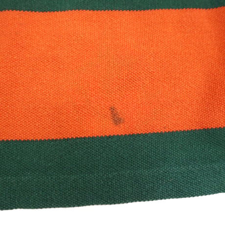 90's Ralph Lauren "鹿の子" "Wide Border" LS Tee Lサイズ USA製