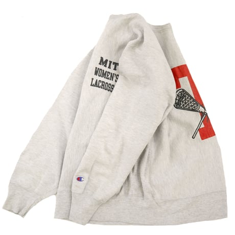 80's CHAMPION RW SWEAT "MIT" 両面 プリント Grey Lサイズ USA製