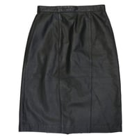 90's～ EVAN DAVIS "COW Leather" Skirt