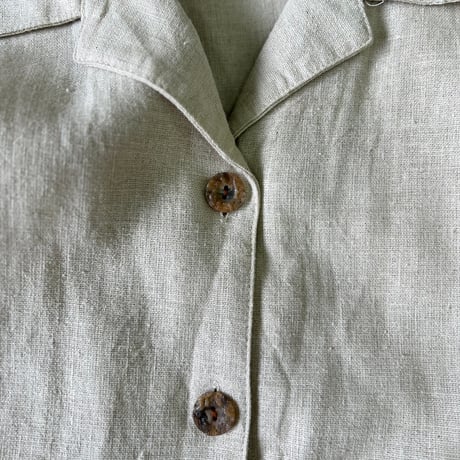 "Women's" ～00's Marla Kim Set Up Linen Shirt and Pants