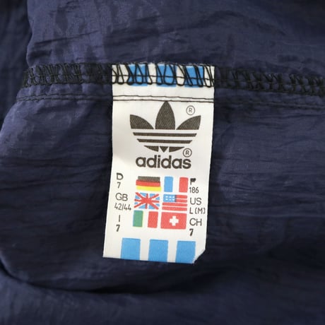 80's Adidas "Take off" Nylon Anorak Jacket 7サイズ TURKEY製