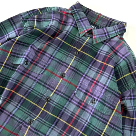 90's～ Polo Ralph Lauren "BENFORD" Cotton Flannel Shirt XLサイズ