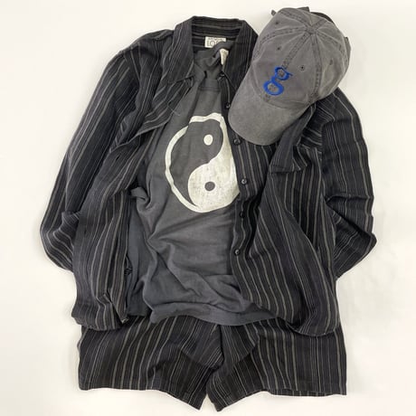 80's～90's Shirt Tex "Yin Yang" プリント Tシャツ XLサイズ USA製