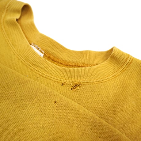 90's CHAMPION RW SWEAT Solid Mustard Lサイズ USA製
