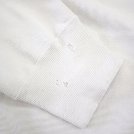 80's CHAMPION RW SWEAT "PRINCETON" 染み込み プリント White Lサイズ USA製