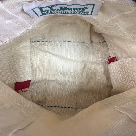 "Rare" "Mini" ～90's L.L. Bean "1色タグ" BOAT AND TOTE Canvas Bag