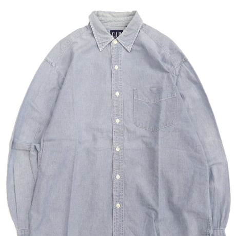 90's～ OLD GAP Chambray Shirt Mサイズ