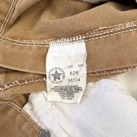 80's Carhartt "Double Knee" Duck Painter Pants USA製