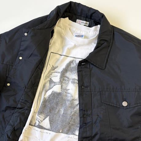 John Lennon "Quilting Lined" Nylon Trucker Jacket LLサイズ