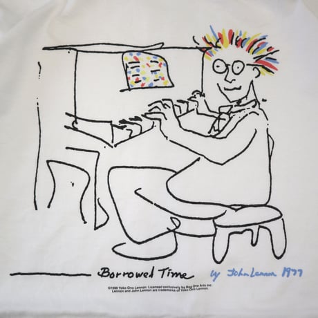 90's CRONIES "John Lennon" プリント Tシャツ XLサイズ USA製