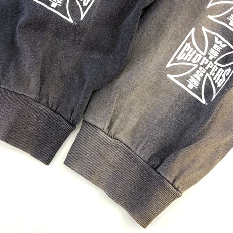 "Good Fade" 90's～ West Coast Choppers 両面 両袖 プリント LS Tシャツ XLサイズ