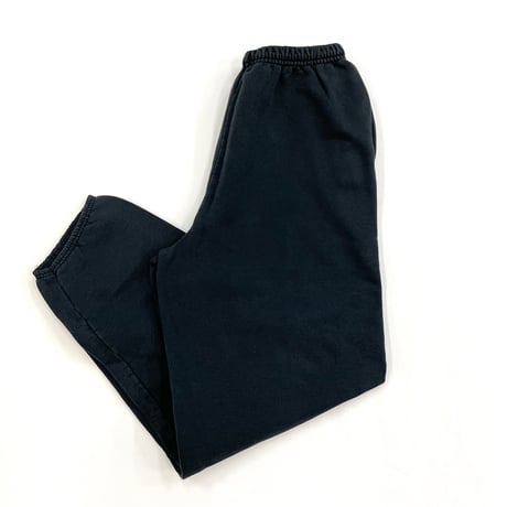 90's～ Hanes Solid Sweat Pants "Black" Mサイズ