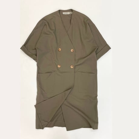 90's～ Liz Claiborne Long Double Jacket One Piece