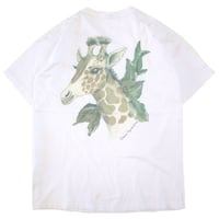80's～ OLD Banana Republic "Giraffe" Pocket Tee