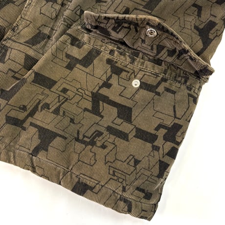 00's STUSSY "M-65 Type" "Quilting Lined" Corduroy Jacket XLサイズ