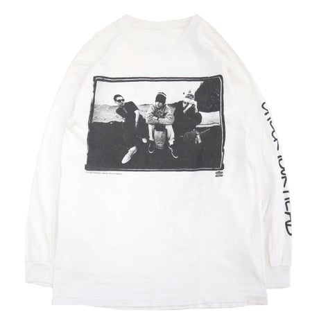 90's BEASTIE BOYS "CHECK YOUR HEAD" 両面&袖 プリント LS Tシャツ