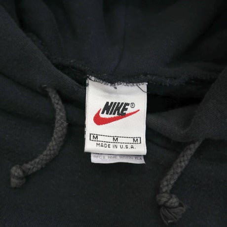 90's NIKE "Embroidery Small Swoosh" スウェット パーカー Mサイズ USA製