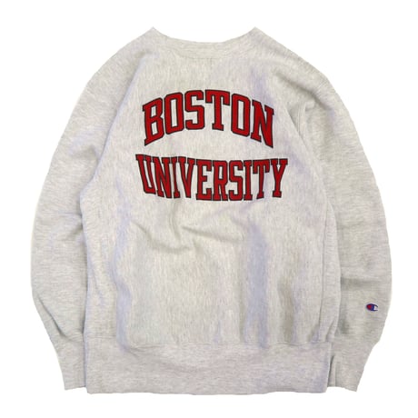 90's CHAMPION RW SWEAT "BOSTON UNIVERSITY" Lサイズ USA製